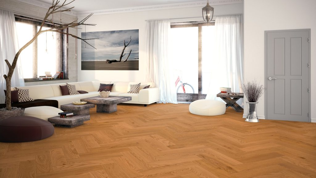 Styling Inspiration for Oak Herringbone Flooring