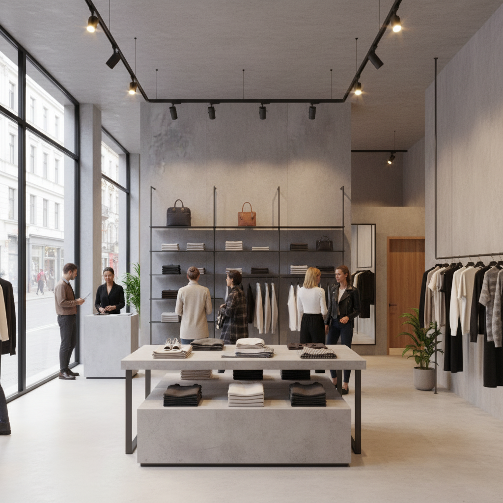 Wall Panel Retail Store